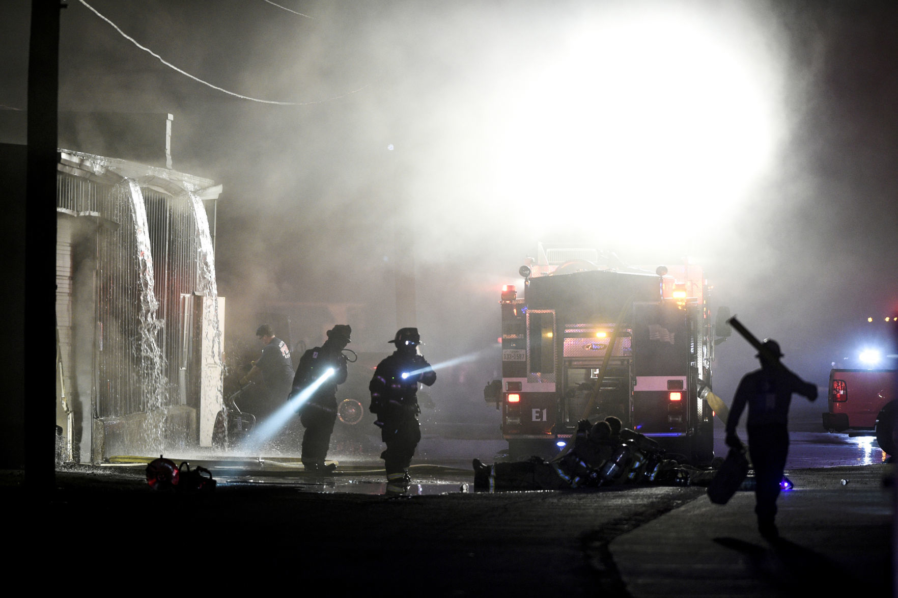 Building fire